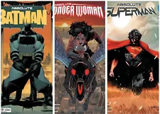 Absolute Batman Wonder Woman Superman #1 Set Of 3 Cover A PRESALE 11/6 DC Comics