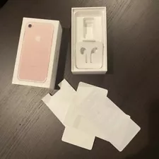 iPhone 7 Rose Gold 256GB Box and Inserts