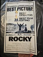 ROCKY 1981 TOPPS MINI MOVIE POSTER 12 x 20 inches SYLVESTER STALLONE TALIA SHIRE