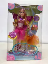 BARBIE FAIRYTOPIA CRYSTAL GLOWING FAIRY DOLL NRFB G6261