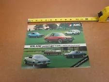 1976 AMC Pacer Gremlin Hornet Matador sales brochure 20 pg ORIGINAL