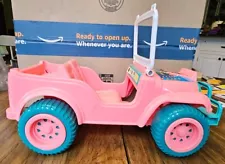 1987 Barbie Western Fun Jeep - Used - Good Condition - missing canopy