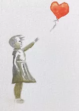 1540 Copy of Banksy Painting - Sophie's Postcard