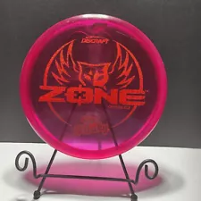 Discraft Cryztal FLX Zone Get Freaky Brodie Smith Pink Orange Glitter Foil 174g