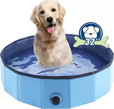 Foldable Dog Pet Bath Pool Collapsible Dog Pet Pool Bathing Tub for Pets Kids