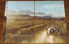 MORGAN 3 WHEELER MAGAZINE PRINT ARTICLE CAR AND DRIVER DESERT TOWNS CALIFORNIA