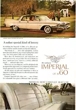 1960 Print Ad Chrysler Imperial Crown Four-Door Southampton Proudest Acheivement