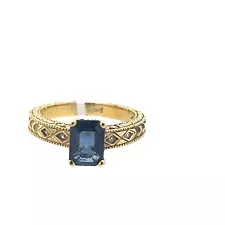 Sapphire and Diamond Ring