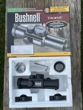 BUSHNELL TROPHY 1X28 ILLUMINATED RED / GREEN DOT SCOPE FOR SHOTGUN & HANDGUN