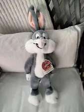 Vintage 1940-1990 Bugs Bunny 50th Birthday Collection Plush 18” Stuffed