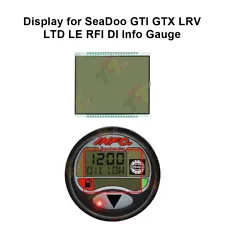 Display for SeaDoo GTI GTX LRV LTD LE RFI DI Info Gauge 278001434, 278001541