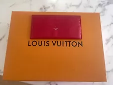 Louis Vuitton Felicie Insert 8 Card Holder Red