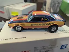 RSC NOSTALGIA DRAG RACING COLLECTIBLES 1/24 SCALE 1968 BLOOD,SWEAT,GEARS CAMARO