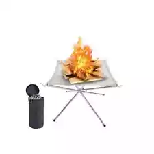 Portable Fire Pit for Camping Outdoor Folding Fire pit Fireplace