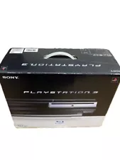 [New Unused Unenergized] Sony PlayStation 3 PS3 CECHA00 60GB Console Japan