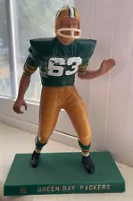 Vintage Early 60s NFL Green Bay Packers-Fuzzy Thurston Hartland Football Statue