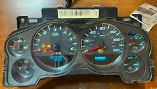 2011 CHEVROLET SILVERADO 1500 USED DASHBOARD INSTRUMENT CLUSTER FOR SALE (MPH)