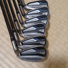 Taylormade Speed Blade Iron Set 5-9+Pw RightHand Graphite Stiff Flex used