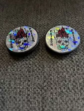 Vintage Slammer Skull Flames Poison Holographic Pog 1/1 on Ebay (1 per sale)