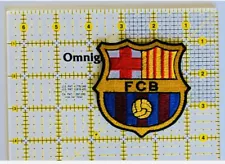 Barcelona Football Club Iron On Patch Embroidered Soccer Futbol Messi Ronahldino