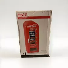 Coca Cola Upright Vending Machine Retro Mini Pop Soda Refrigerator Coke Cooler