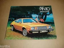 1980 Ford Pinto Runabout Wagon sales brochure 20 pg ORIGINAL literature