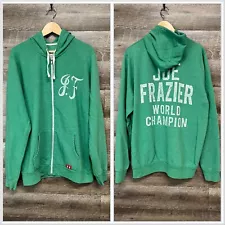 Under Armour Roots Of Fight Bloodlines Joe Frazier Full Zip Hooded Sweatshirt L