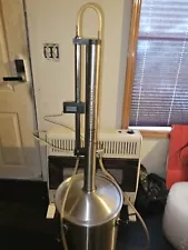 Turbo 500 Still Kit with Stainless Reflux Condenser 25 L Distill Spirits Vodka