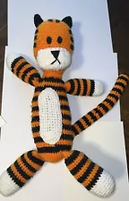 Hobbes Crochet Stuffed Tiger