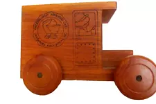 ToyStalgia wood truck bank for Independent Armored Car Opertors Assoc (Ebay 3)