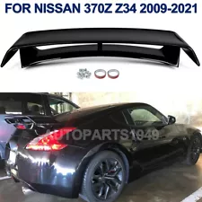 For Nissan 370Z Z34 Coupe 2009-2021 Nismo Style Highkick Rear Trunk Spoiler Wing