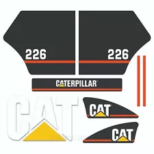 CAT 226 Sticker Equipment Decals Older Style - FREE SHIPPING