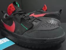 NIKE AIR JORDAN 1 RETRO LOW REACT FEARLESS OG I GHETTO GASTRO BLACK RED GREEN 15