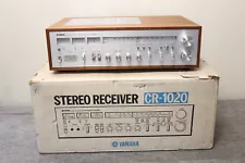 MINT IN BOX vintage Yamaha CR-1020 AM-FM Stereo Receiver PERFECT