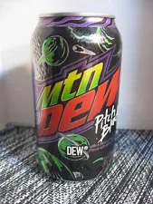 Mountain Dew Empty Can - Pitch Black - Limited Edition - 2023