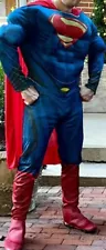 Mens Adult Costume Superman Size Large