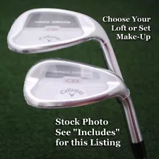 Callaway Mack Daddy CB Game Improvement Wedges STEEL - Choose Loft/Set NEW