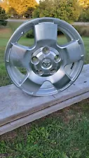 Used OEM Wheel & Cap 18x8 Alloy 5 Spoke Smooth Machined Fit 07-13 TOYOTA TUNDRA