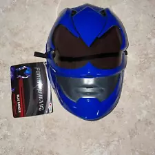 CHILD BLUE POWER RANGER 2017 MOVIE VACUFORM FACE MASK COSTUME DG19661