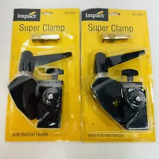 2 Pack - Impact Super Clamp with Ratchet Handle. CC-106R