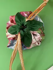 ðð±ðVERY UNIQUE Handmade Draw String Flower Petal Bag SALE