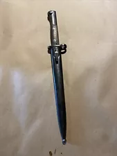 Yugo M48 Mauser bayonet & scabbard, K98 Mauser, M98 Mauser