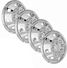 16" Inch For Iveco Daily Chrome Wheel Trims Van Hub Caps x4 NOT TWIN WHEEL