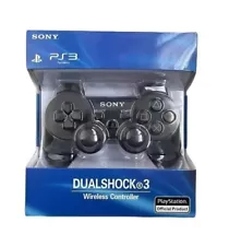 For Sony PS3 Playstation 3 Wireless Bluetooth Video Game Controller Black