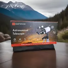 Dartwood Astronomical Telescope - 360° Rotational - Multiple Eyepieces Included