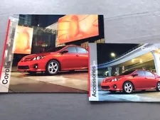 2013 Toyota Corolla 16-page Car Sales Brochure Catalog and Accessories Guide