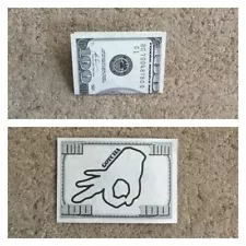 Trick Realistic 100 Dollar Bill (Circle Punch Game) Bid Is For 8 Bills!