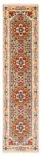 Traditional Vintage Hand-Knotted Carpet 2'5" x 9'9" Wool Area Rug