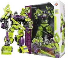 Devastator G1 6in1 Oversized 44cm 17.3" Action Figure Toy Green USA