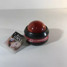 Omni Massage Roller Ball USA Red Marble Full Size 403076